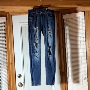 Charlotte Russe Refuge Ripped Jeans